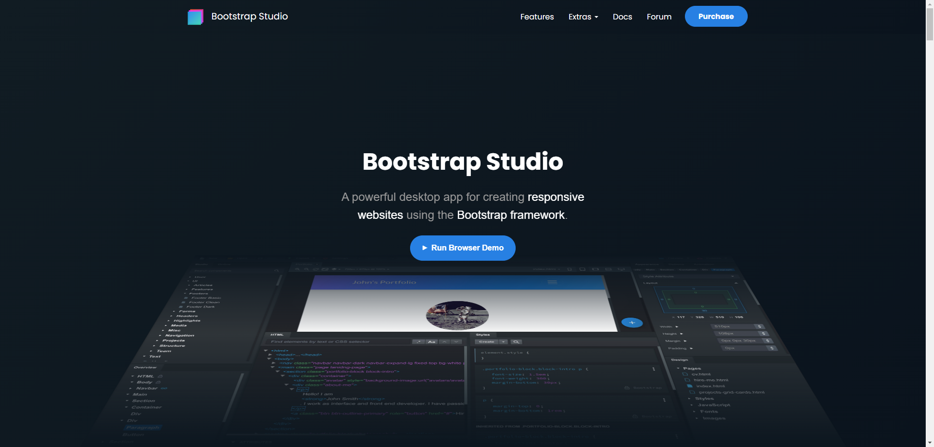 Bootstrap Studio